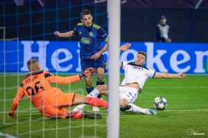 UEFA Champions League, Group C - Matchday 1. GNK Dinamo VS Atalanta BC. / Ivica Drusany