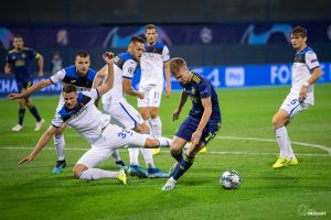UEFA Champions League, Group C - Matchday 1. GNK Dinamo VS Atalanta BC. / Ivica Drusany