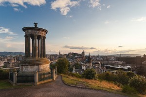 Edinburgh 2014, Calton hill - Dugald Stewart Monument