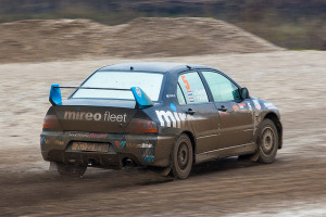 5. Rally show Santa Domenica 2014. / J. ŠEBALJ / T. KLINC @ Mitsubishi Lancer EVO IX