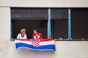 Doček Vatrenih na Trgu Bana Josipa Jelačića / Ivica Drusany