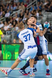 EHF Men’s Championship League, Group Phase. PPD Zagreb VS PSG. / Ivica Drusany