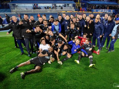 UEFA Europa League 2018/2019, Round of 32, 2nd leg. GNK Dinamo Zagreb VS Viktoria Plzen. / Ivica Drusany