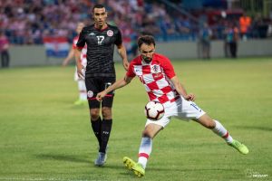 UEFA Friendly match Croatia VS Tunisia. / Ivica Drusany