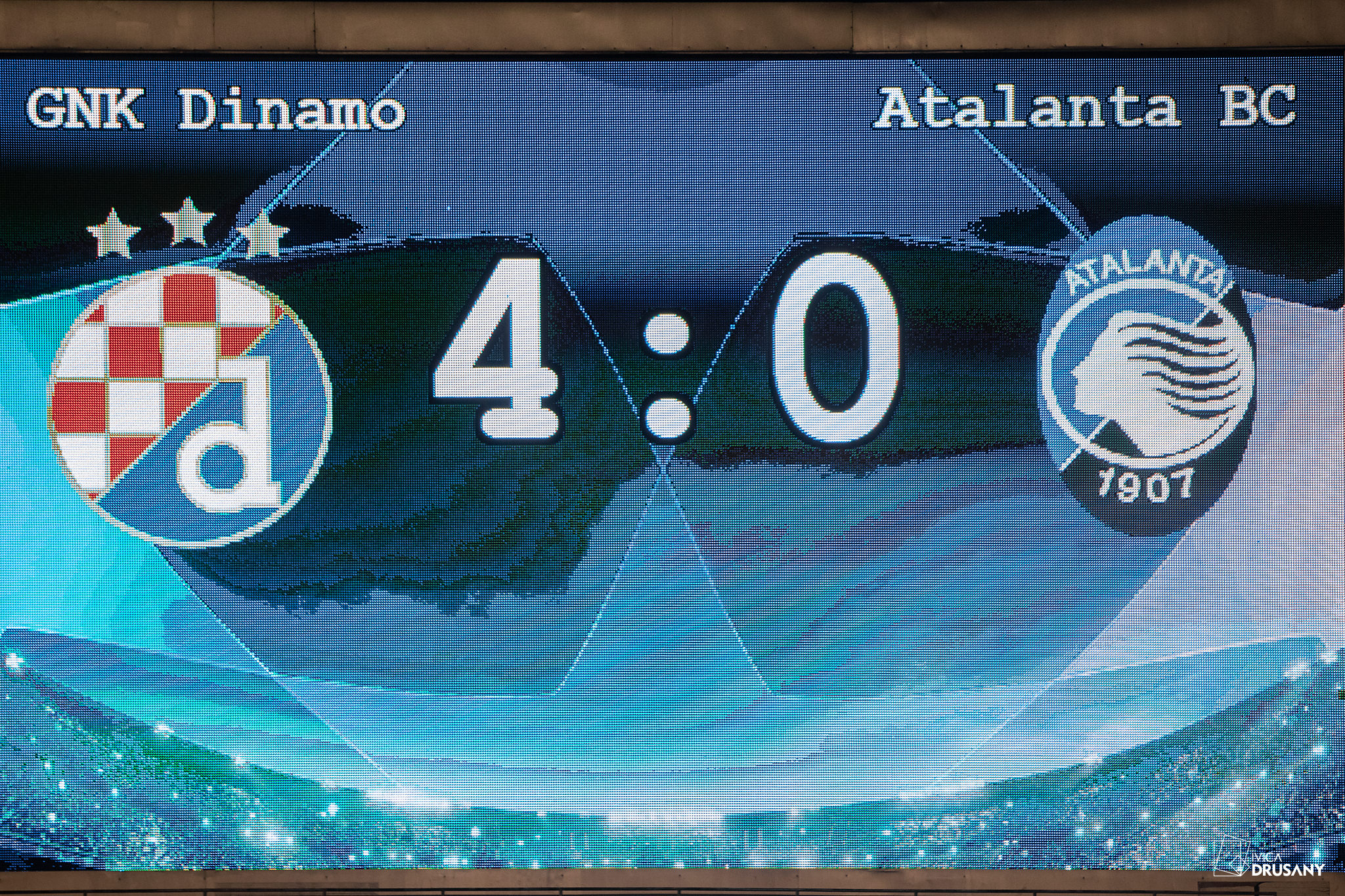 UEFA Champions League, Group C - Matchday 1. GNK Dinamo VS Atalanta BC. / Ivica Drusany